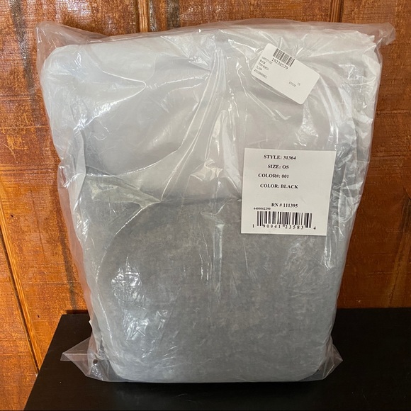 Tory Burch Harper Zip Leather Hobo - Black - Picture 6 of 7